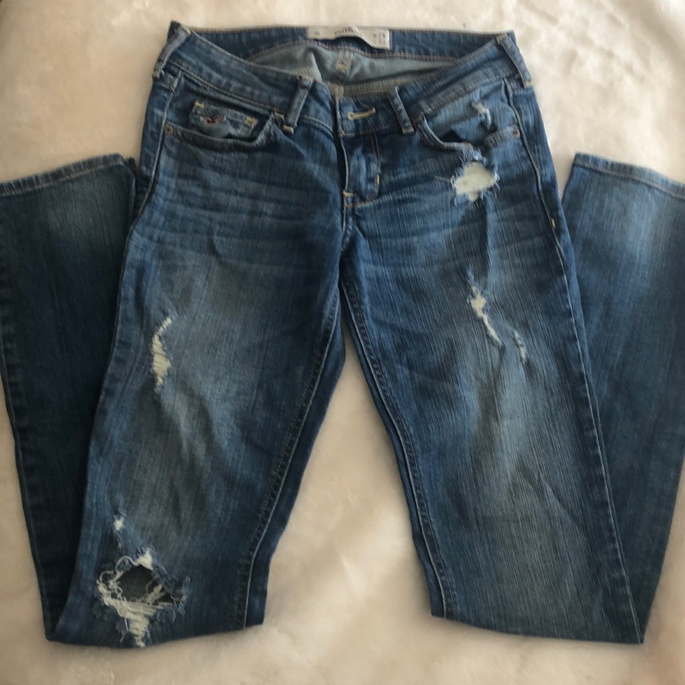 Hollister size 1 straight leg jeans